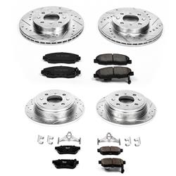PowerStop Z23 Evolution Sport Brake Upgrade Kits for 1999-2000 CIVIC - K691