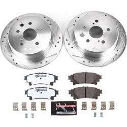 PowerStop Z26 Street Warrior Brake Upgrade Kits for 2014-2015 IS250 - K6930-26