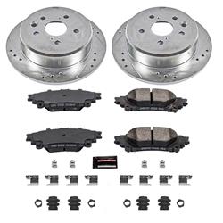 PowerStop Z23 Evolution Sport Brake Upgrade Kits for 2014-2015 IS250 - K6930