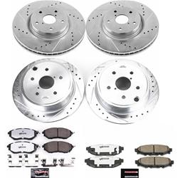 PowerStop Z26 Street Warrior Brake Upgrade Kits for 2015-2021 WRX - K6932-26