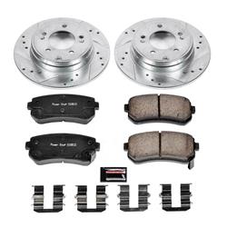 PowerStop Z23 Evolution Sport Brake Upgrade Kits for 2014-2016 CADENZA, 2015 SONATA, 2015-2017 TUCSON - K6936