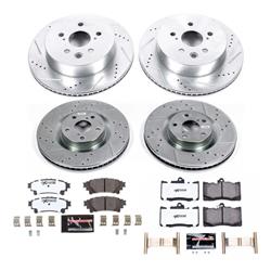 PowerStop Z26 Street Warrior Brake Upgrade Kits for 2014-2015 IS350 - K6947-26