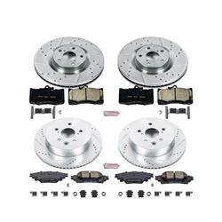 PowerStop Z23 Evolution Sport Brake Upgrade Kits for 2014-2015 IS350 - K6947