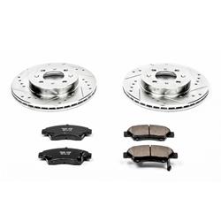 PowerStop Z23 Evolution Sport Brake Upgrade Kits for 1993-1995 CIVIC, 1994-1997 CIVIC DEL SOL, 2007-2008 FIT - K694
