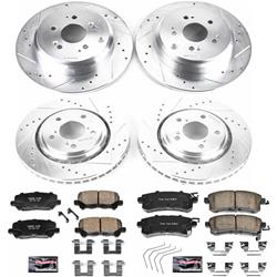 PowerStop Z23 Evolution Sport Brake Upgrade Kits for 2015-2017 ODYSSEY - K6958