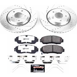 PowerStop Z26 Street Warrior Brake Upgrade Kits for 2015-2017 ODYSSEY, 2019-2025 PASSPORT - K6959-26