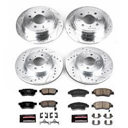 PowerStop Z23 Evolution Sport Brake Upgrade Kits for 1994-1997 CIVIC DEL SOL - K695