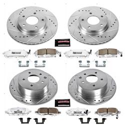 PowerStop Z26 Street Warrior Brake Upgrade Kits for 2013-2018 SENTRA - K6960-26