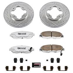 PowerStop Z26 Street Warrior Brake Upgrade Kits for 1990-1997 ACCORD, 1997 CL - K697-26
