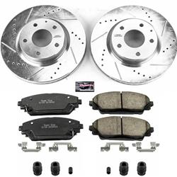 PowerStop Z23 Evolution Sport Brake Upgrade Kits for 2014-2018 3, 2016-2021 CX-3 - K6971