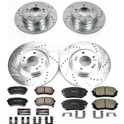 PowerStop Z23 Evolution Sport Brake Upgrade Kits for 2015 SONATA - K6981