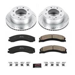 PowerStop Z23 Evolution Sport Brake Upgrade Kits for 2015-2019 SIERRA 2500 HD, SILVERADO 2500 HD, 2016-2019 SUBURBAN 3500 HD - K6993