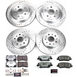 PowerStop Z26 Street Warrior Brake Upgrade Kits for 2014-2018 CTS - K7000-26