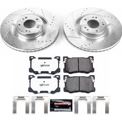 PowerStop Z26 Street Warrior Brake Upgrade Kits for 2015-2016 GENESIS, 2016-2017 K900 - K7030-26