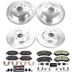 PowerStop Z23 Evolution Sport Brake Upgrade Kits for 2014-2019 ROGUE - K7033
