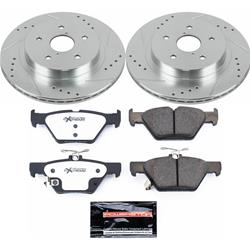 PowerStop Z26 Street Warrior Brake Upgrade Kits for 2015-2022 LEGACY, 2015-2023 OUTBACK, 2016-2024 WRX - K7039-26