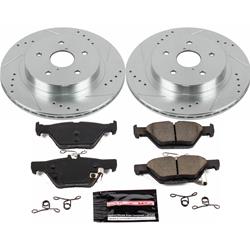 PowerStop Z23 Evolution Sport Brake Upgrade Kits for 2015-2022 LEGACY, 2015-2023 OUTBACK, 2016-2024 WRX - K7039