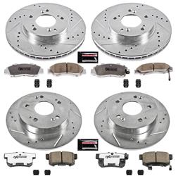 PowerStop Z26 Street Warrior Brake Upgrade Kits for 1997-2001 PRELUDE - K706-26