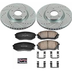 PowerStop Z23 Evolution Sport Brake Upgrade Kits for 2014-2016 CADENZA, 2015 SONATA, 2015-2017 TUCSON - K7083