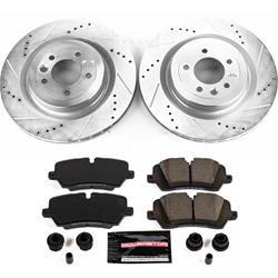 PowerStop Z23 Evolution Sport Brake Upgrade Kits for 2013-2022 RANGE ROVER, 2014-2017 RANGE ROVER SPORT - K7089