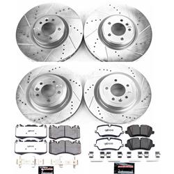 PowerStop Z36 Truck and Tow Brake Upgrade Kits for 2013-2018 RANGE ROVER, 2014-2017 RANGE ROVER SPORT - K7101-36