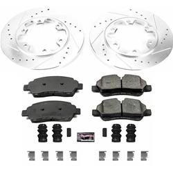 PowerStop Z23 Evolution Sport Brake Upgrade Kits for 2015-2019 TRANSIT-350 HD - K7149