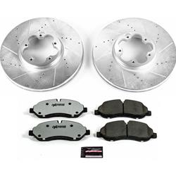 PowerStop Z36 Truck and Tow Brake Upgrade Kits for 2015-2019 TRANSIT-150, TRANSIT-250, TRANSIT-350 - K7150-36