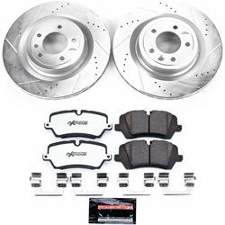 PowerStop Z36 Truck and Tow Brake Upgrade Kits for 2014-2017 RANGE ROVER SPORT, RANGE ROVER, 2017 DISCOVERY - K7174-36
