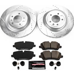 PowerStop Z23 Evolution Sport Brake Upgrade Kits for 2014-2017 RANGE ROVER SPORT, RANGE ROVER, 2017 DISCOVERY - K7174
