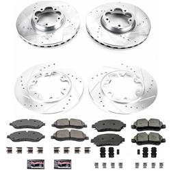 PowerStop Z23 Evolution Sport Brake Upgrade Kits for 2015-2019 TRANSIT-350 HD - K7234
