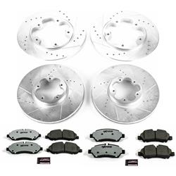 PowerStop Z36 Truck and Tow Brake Upgrade Kits for 2015-2019 TRANSIT-150, TRANSIT-250, TRANSIT-350 - K7235-36