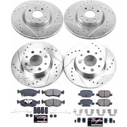 PowerStop Z23 Evolution Sport Brake Upgrade Kits for 2013-2019 500 - K7245