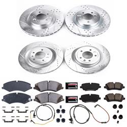 PowerStop Z23 Evolution Sport Brake Upgrade Kits for 2014-2017 RANGE ROVER SPORT, RANGE ROVER, 2017 DISCOVERY - K7260