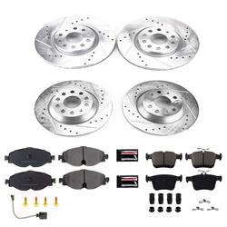 PowerStop Z23 Evolution Sport Brake Upgrade Kits for 2016-2021 TT QUATTRO - K7278