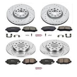 PowerStop Z23 Evolution Sport Brake Upgrade Kits for 2015-2017 200 - K7288