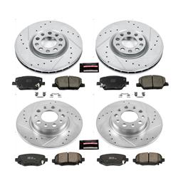 PowerStop Z23 Evolution Sport Brake Upgrade Kits for 2016-2020 500X, 2015-2023 RENEGADE - K7300