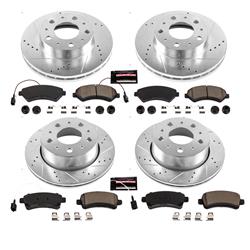 PowerStop Z23 Evolution Sport Brake Upgrade Kits for 2016-2021 PROMASTER 3500, PROMASTER 2500, 2015-2021 PROMASTER 1500 - K7305