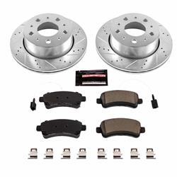 PowerStop Z23 Evolution Sport Brake Upgrade Kits for 2016-2021 PROMASTER 3500, PROMASTER 2500, 2015-2021 PROMASTER 1500 - K7314
