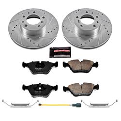 PowerStop Z23 Evolution Sport Brake Upgrade Kits for 1987-1989 735I, 1988-1989 735IL - K7331