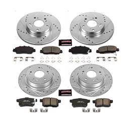PowerStop Z23 Evolution Sport Brake Upgrade Kits for 2016-2017 ACCORD - K7346