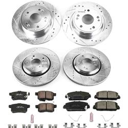 PowerStop Z23 Evolution Sport Brake Upgrade Kits for 2016-2017 ACCORD - K7348