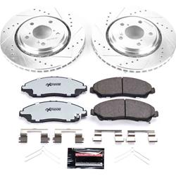 PowerStop Z36 Truck and Tow Brake Upgrade Kits for 2017-2020 MDX, 2016-2022 PILOT, 2017-2025 RIDGELINE - K7352-36