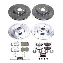 PowerStop Z26 Street Warrior Brake Upgrade Kits for 2017-2020 124 SPIDER, 2016-2024 MX-5 MIATA - K7361-26
