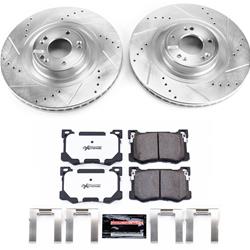 PowerStop Z26 Street Warrior Brake Upgrade Kits for 2015-2016 GENESIS - K7371-26
