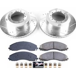 PowerStop Z23 Evolution Sport Brake Upgrade Kits for 2017-2022 F-450 SUPER DUTY, F-550 SUPER DUTY, 2020-2022 F-600 SUPER DUTY - K7424