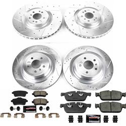 PowerStop Z23 Evolution Sport Brake Upgrade Kits for 2017-2018 GLS550 - K7443