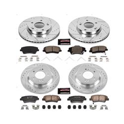 PowerStop Z23 Evolution Sport Brake Upgrade Kits for 2018 ELANTRA GT - K7580