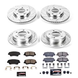 PowerStop Z23 Evolution Sport Brake Upgrade Kits for 2017-2018 FORTE, FORTE5, 2017 VELOSTER - K7582
