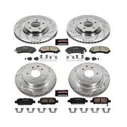PowerStop Z23 Evolution Sport Brake Upgrade Kits for 2016-2017 QX50, 2023-2024 Z - K7584