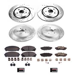 PowerStop Z23 Evolution Sport Brake Upgrade Kits K7606
